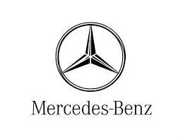 A mercedes benz logo is shown.