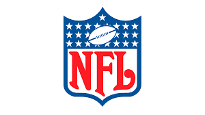 A football logo with the nfl written on it.