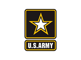 A u. S. Army logo is shown on top of a black background.