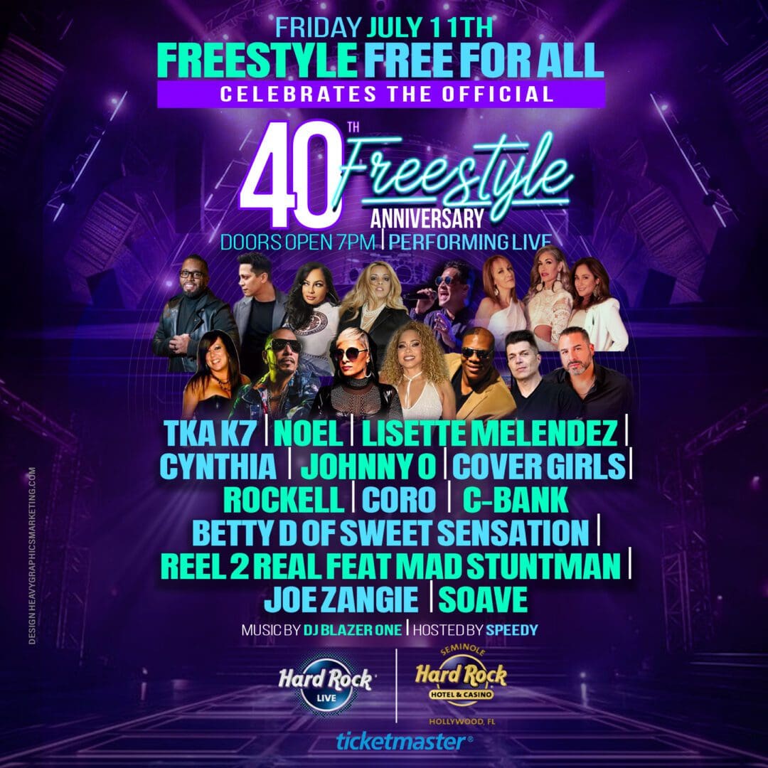 FREESTYLE 40TH JULY 11TH VITO IG